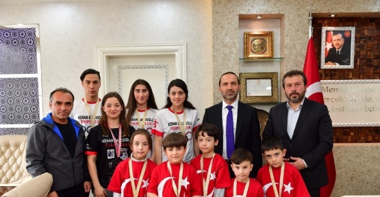 Minik ve genç sporcular Ünye’nin gururu oldular