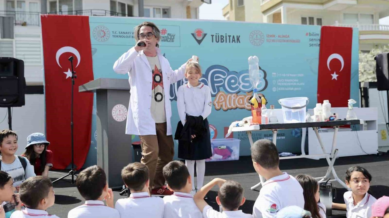 Aliağa’da Bilimfest Heyecanı Başladı