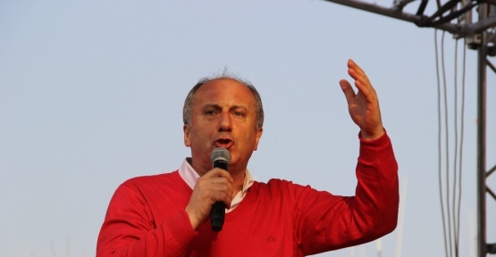 CHP’li İnce Çanakkale’de mitinge katıldı