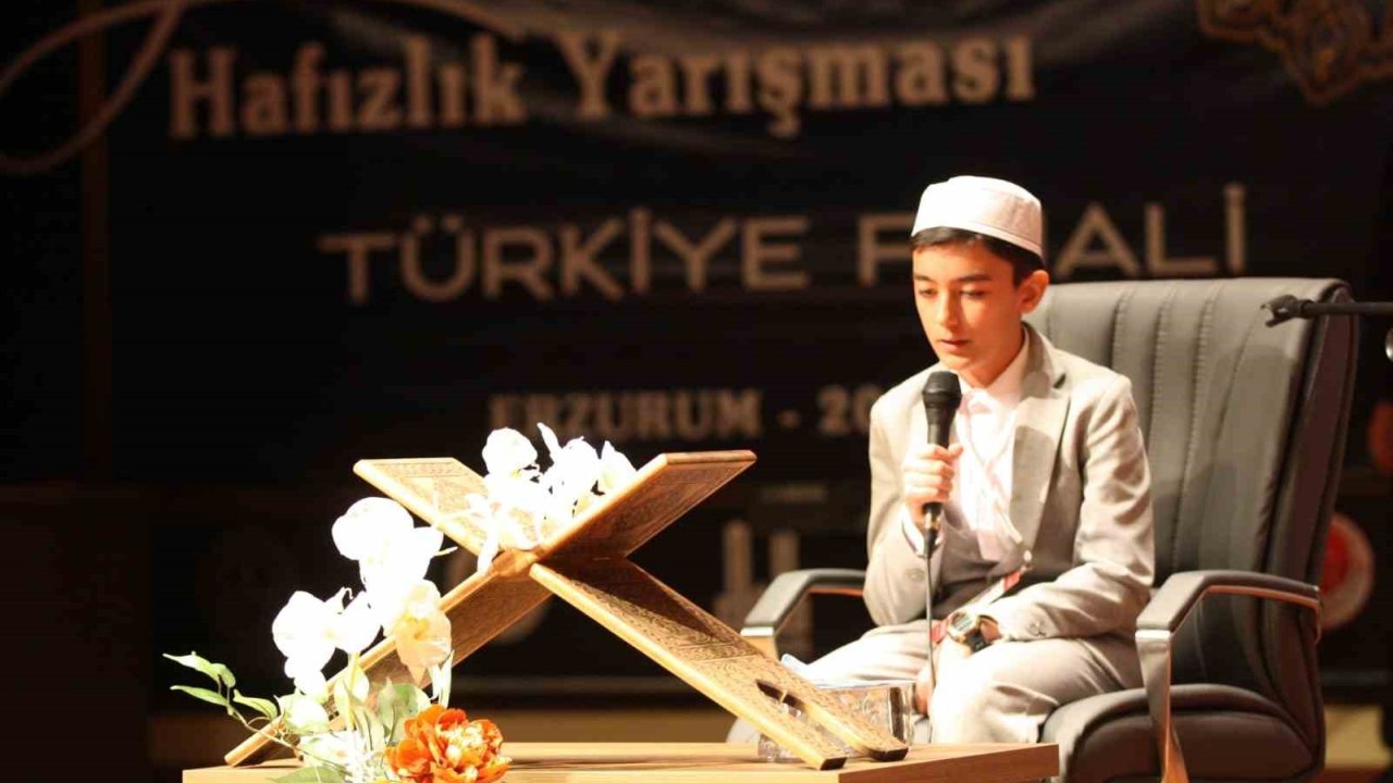 Hafızlık Yarışması Türkiye Finali Erzurum’da Yapıldı