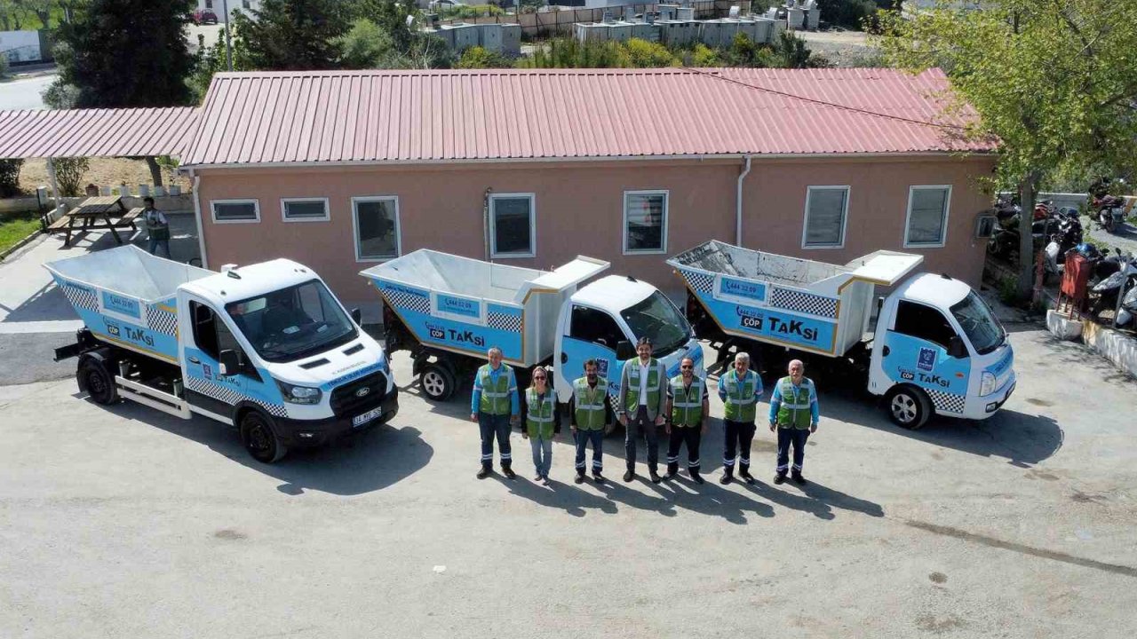 Kuşadası’nda ‘Alo Çöp Taksi’ Dönemi Başladı