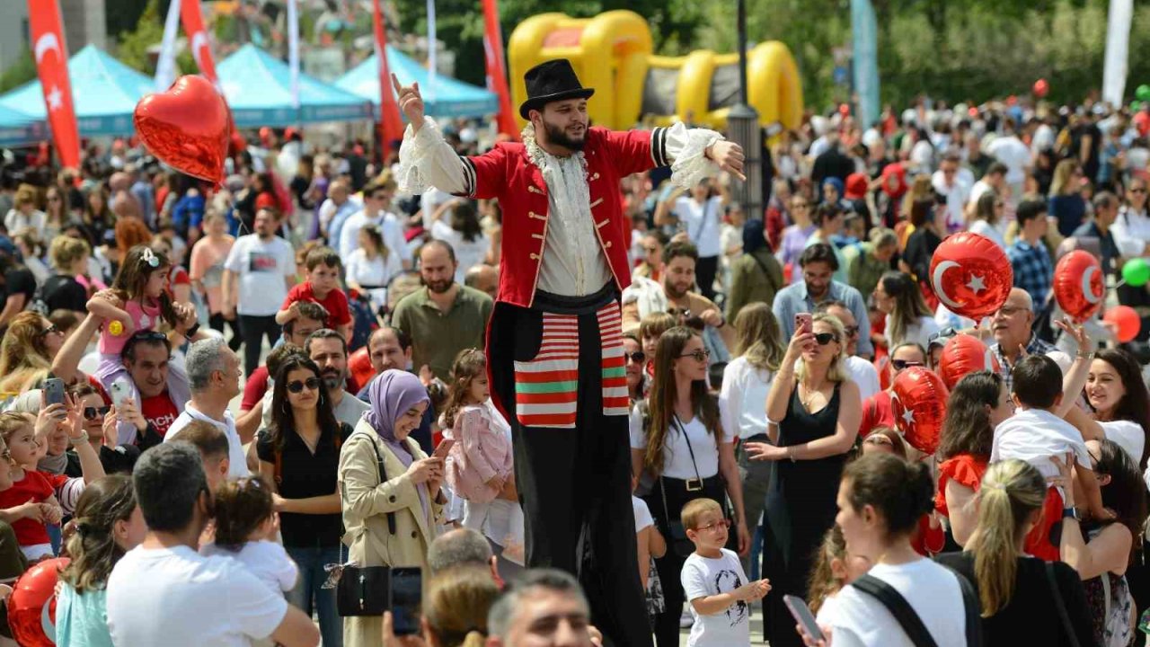 Nilüfer’de 23 Nisan Çocuk Bayramı’na Renkli Kutlama