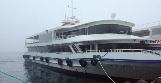 İstanbul’da deniz ulaşımına sis engeli