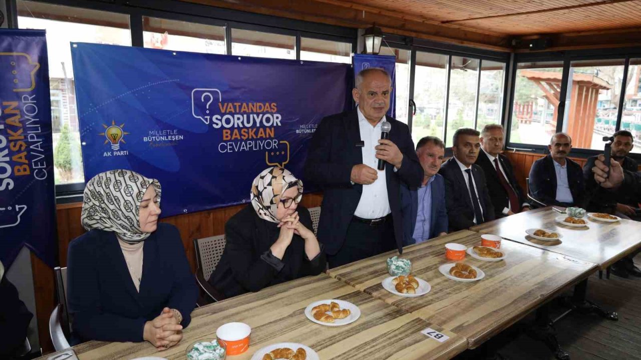 Yahyalı’da Halkla Buluşma Toplantısı’na Yoğun İlgi