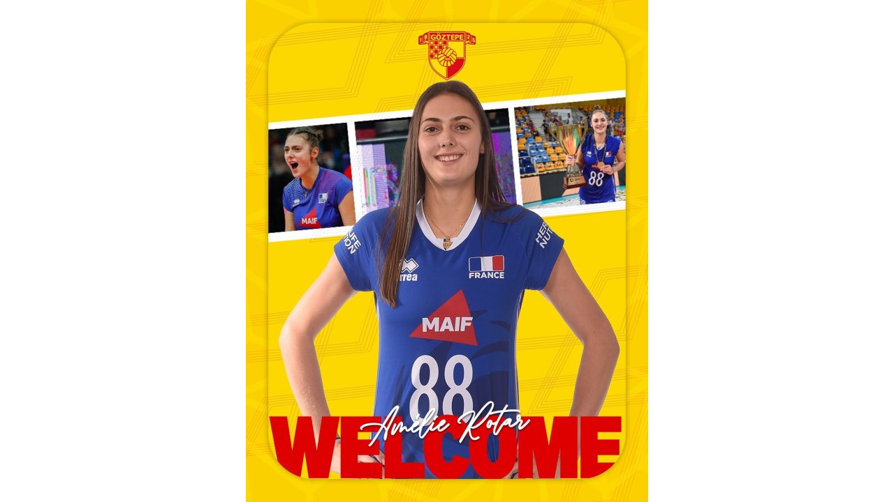 Göztepe Voleybol, Amelie Rotar’u Kadrosuna Kattı