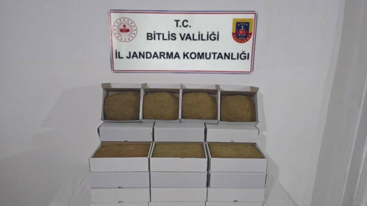 Bitlis’te 35 Kilogram Kıyılmış Tütün Ele Geçirildi