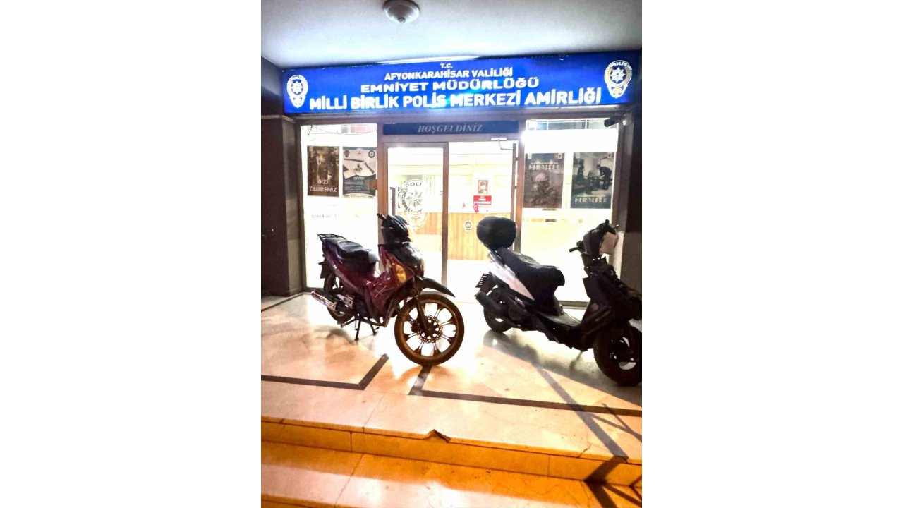 Bekçilerin Dikkati Sayesinde Motosiklet Hırsızları Yakalandı