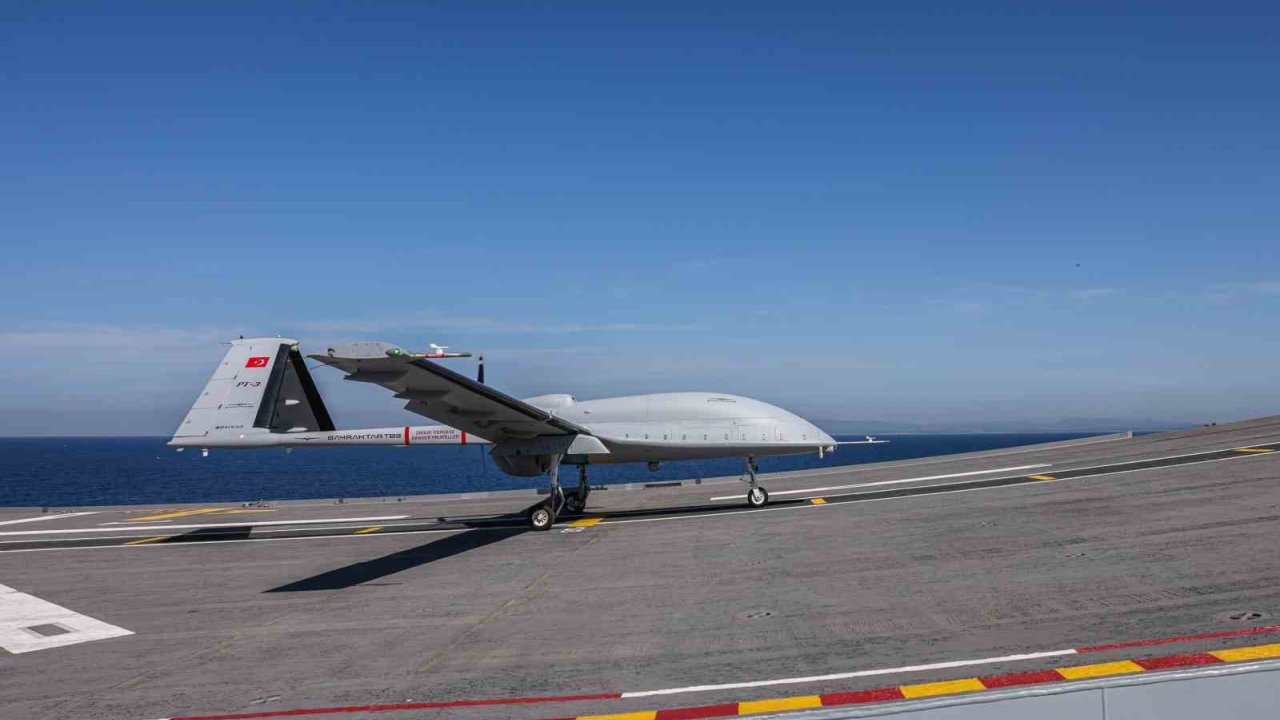 Bayraktar Tb3’ten Tcg Anadolu’ya Başarılı 4 Sorti