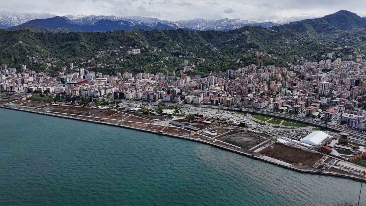 Rize’de Millet Bahçesi’nin İlk Etabı Bu Yaz Tamamlanıyor