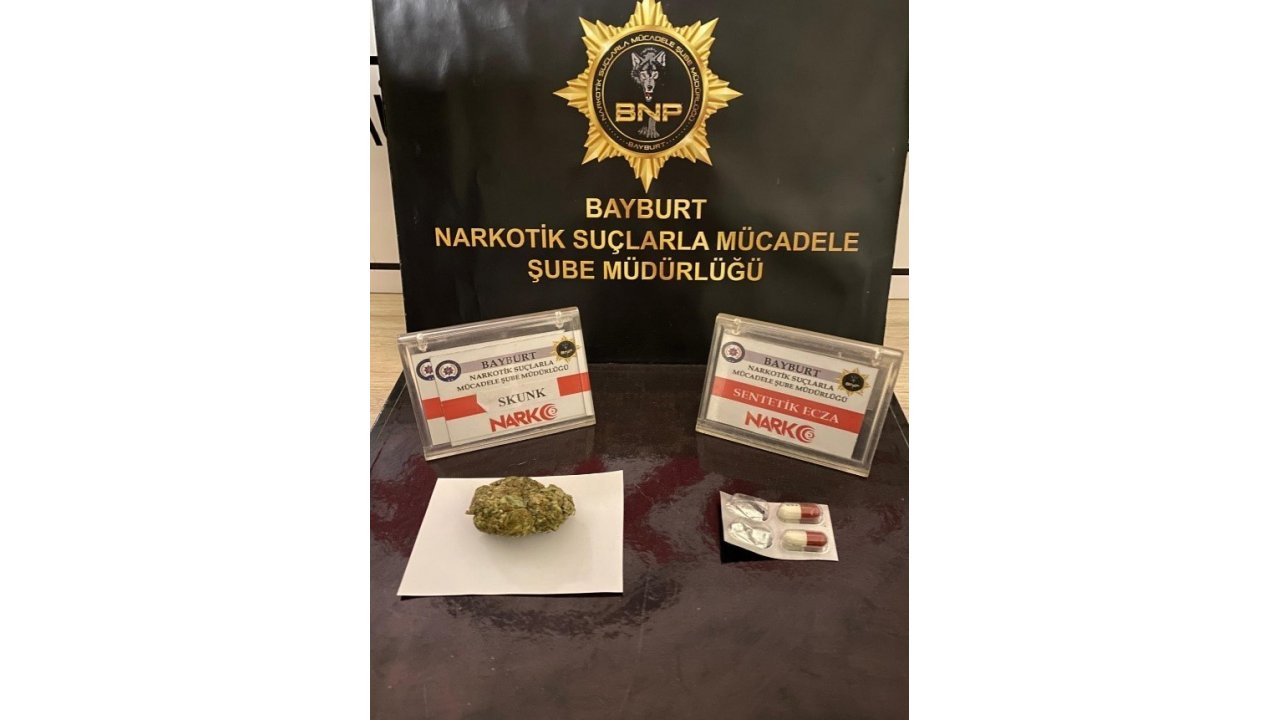 Bayburt’ta 4 Şüpheliye Uyuşturucu Kullanmaktan İşlem Yapıldı