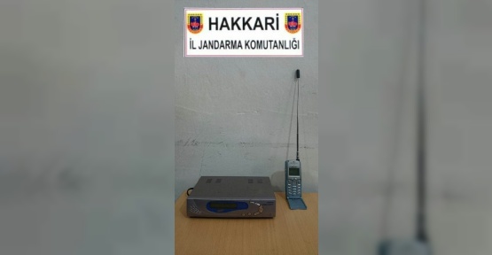PKK’ya ait frekans sağlayıcı uydu cihazı ele geçirildi