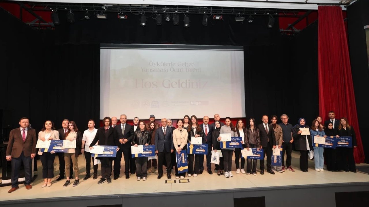 Öykülerle Gebze Yarışması’nda Ödüller Sahiplerini Buldu