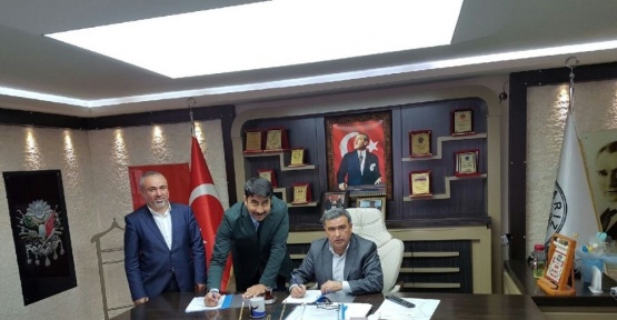 Sarız Belediyesi’nde imzalar atıldı