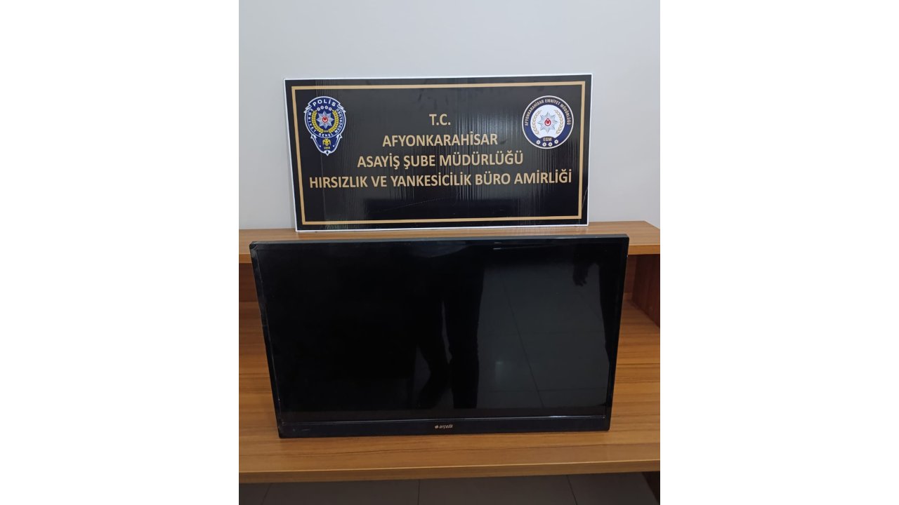 Muayene İçin Gittiği Hastanede Televizyon Çaldı