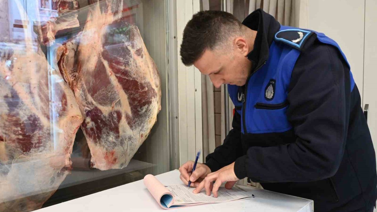 Bozüyük’te Kasap Ve Et Reyonlarına Denetim