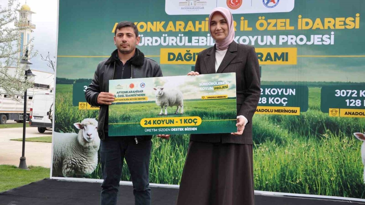 İl Genelindeki 127 Yetiştiriciye 3 Bin 72 Koyun Ve 128 Koç Teslim Edildi
