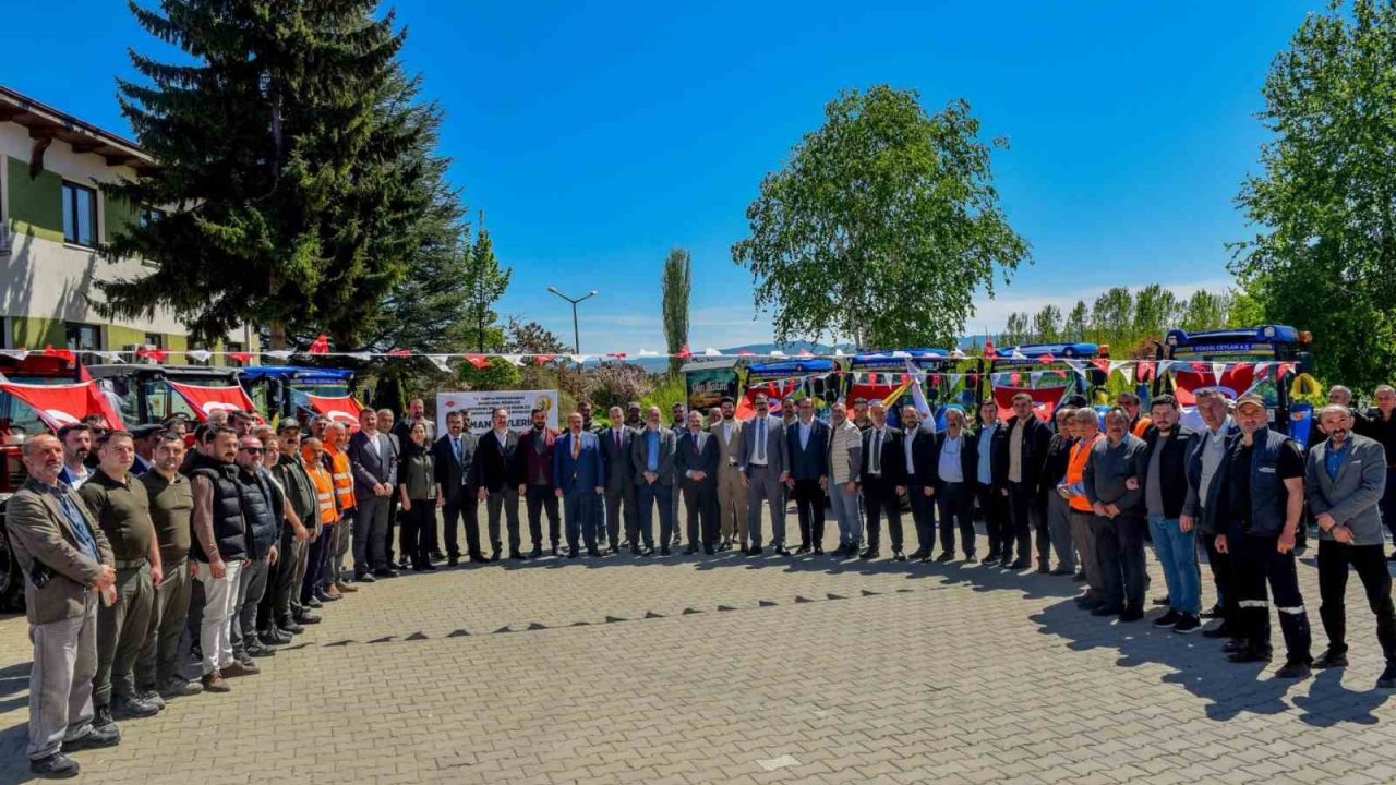 Kastamonu’da Yüzde 20 Hibeli Makine Ve Ekipmanlar Çiftçilere Teslim Edildi
