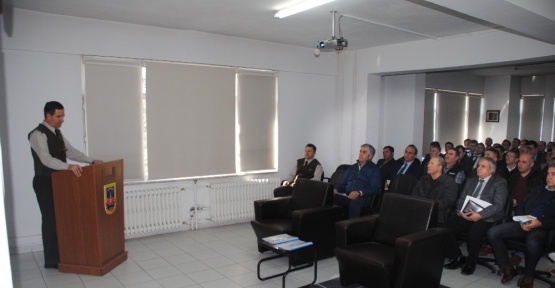 Jandarma emniyet ve asayişte etkinliği arttırmak için toplantıda