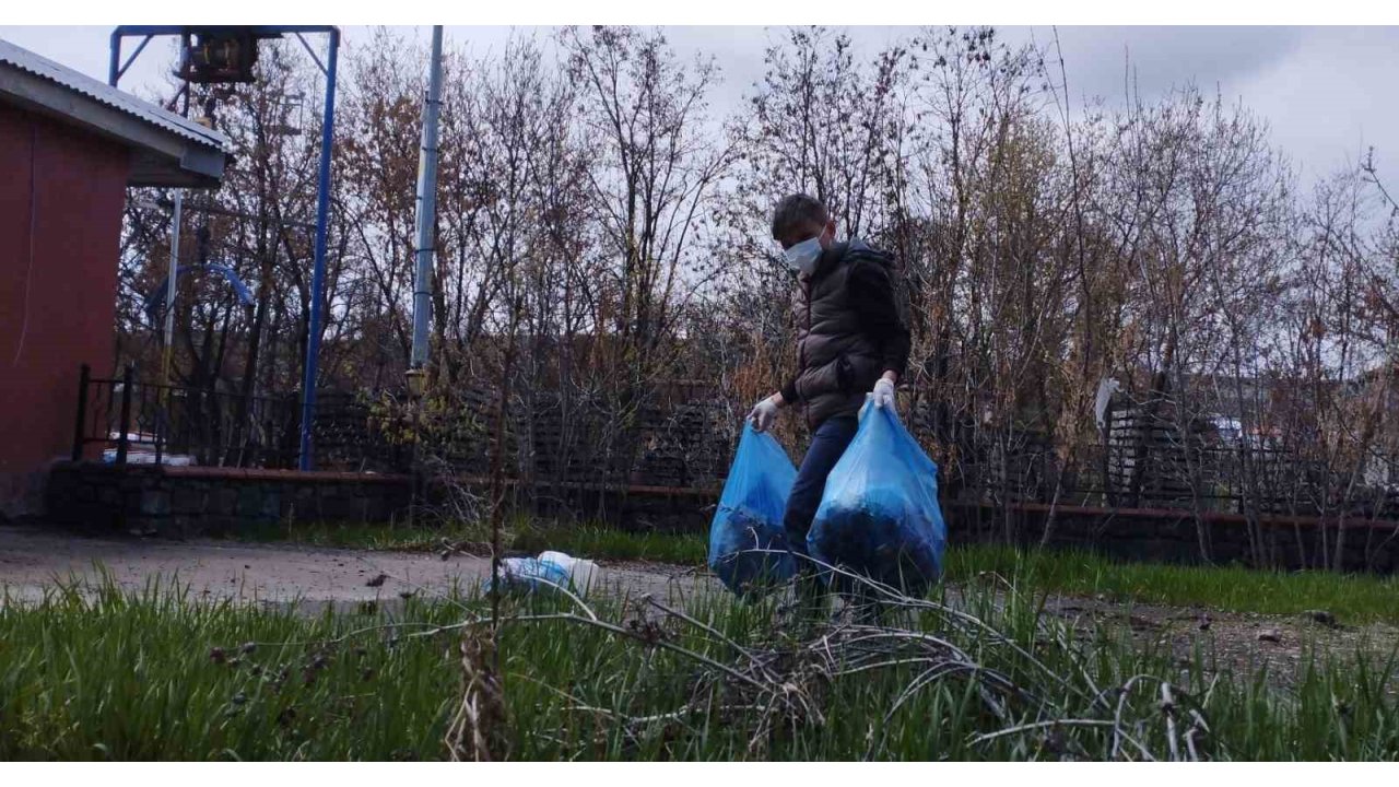 Akyaka’da Çevre Temizliği Kampanyası
