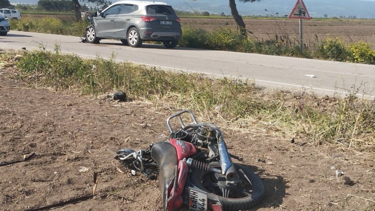 Bursa’da Motosiklet İle Otomobil Çarpıştı: 1 Ölü