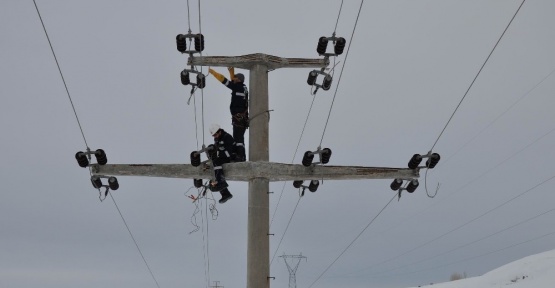 ÇEDAŞ, kış şartlarında abonelerini elektriksiz bırakmadı