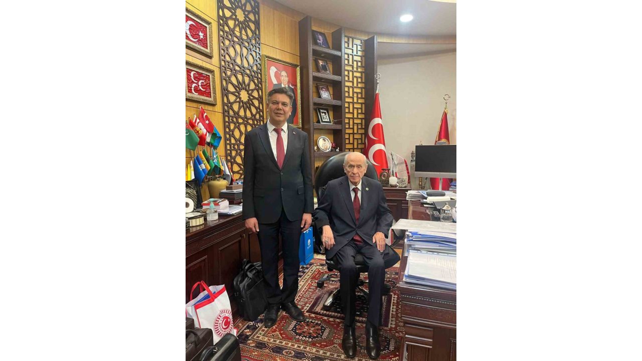 Başkan Durgut, Mhp Lideri Bahçeli’ye Geçmiş Olsun Dileklerini Sundu