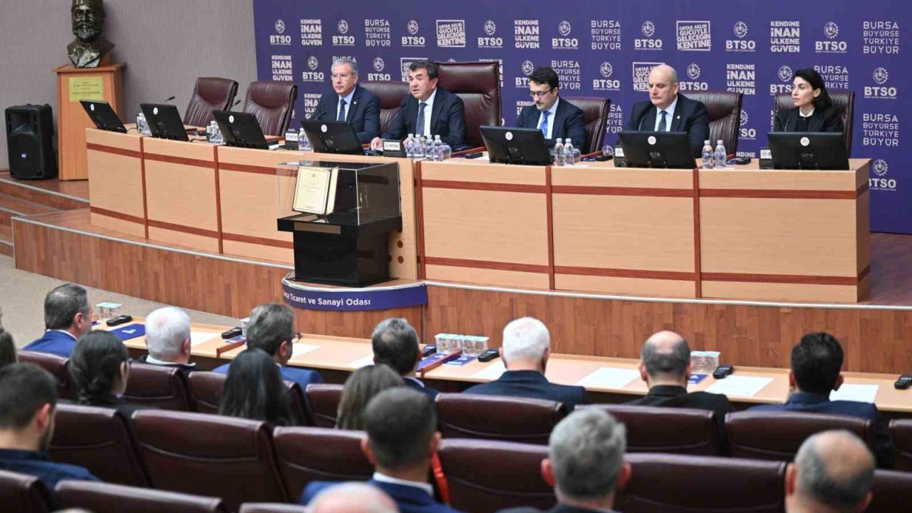 Btso, Nisan Ayında İş Dünyasının Gündemini Belirledi