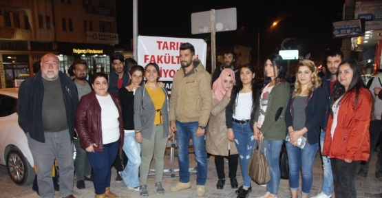 Kahta MYO’dan ‘Tarım Fakültemi İstiyorum’ imza kampanyasına destek