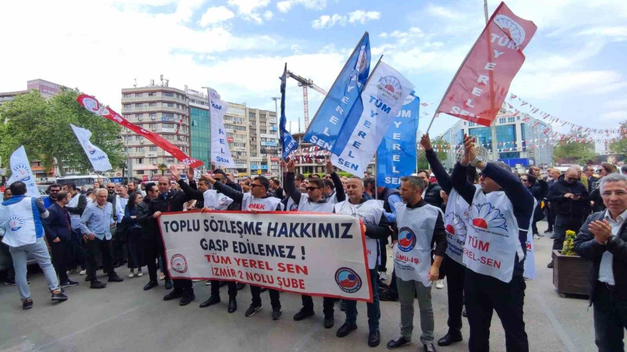 Konak Belediyesi’nde Memurlar İş Bıraktı