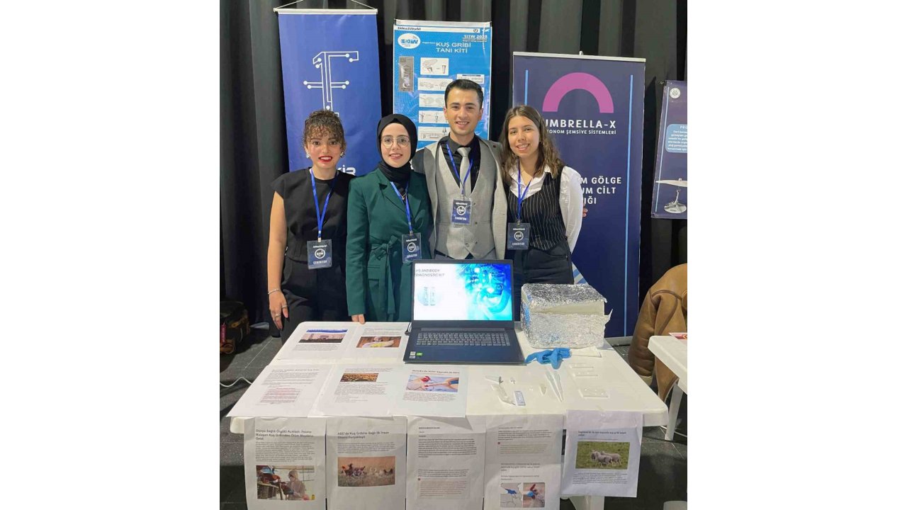 Mskü Öğrencilerinden ‘Kuş Gribi Tanı Kiti’ İle Türkiye Birinciliği