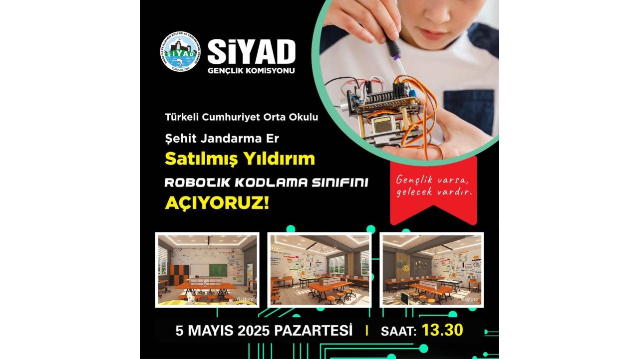 Türkeli’de Robotik Kodlama Sınıfı Açılıyor