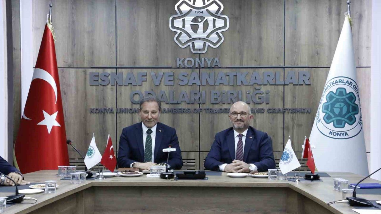 Tse Başkanı Şahin’in Oda Başkanlarıyla Bir Araya Geldi