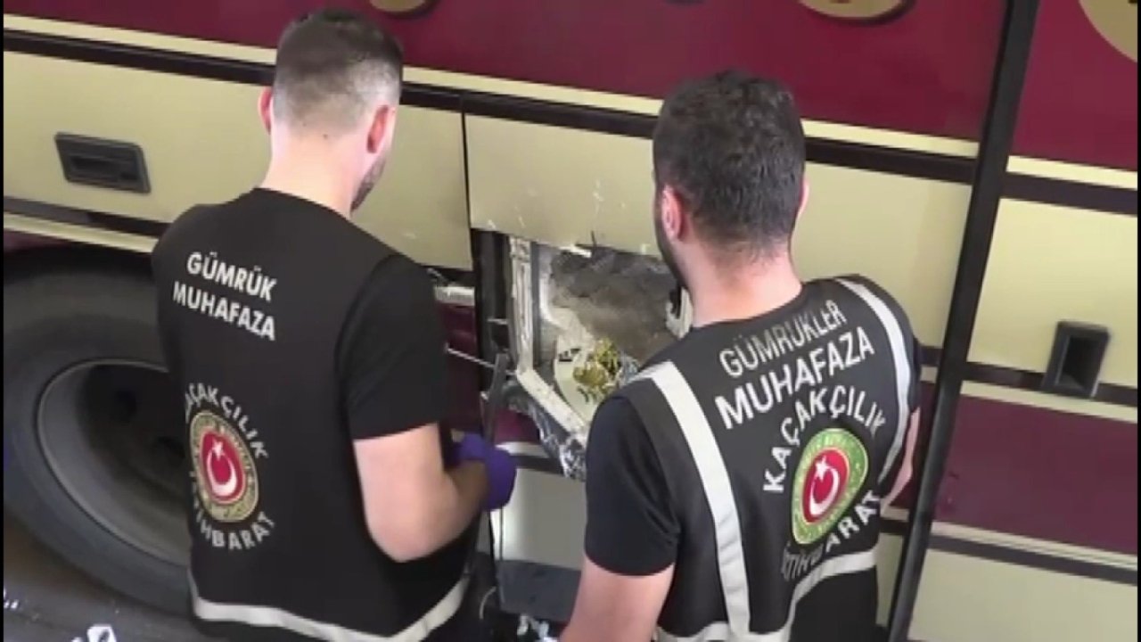 Kapıkule Sınır Kapısı’nda Bir Otobüste 87 Kilo 752 Gram Uyuşturucu Ele Geçirildi