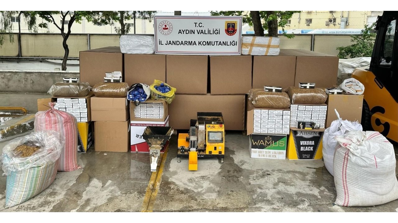 Jandarma Ekipleri 685 Bin Makaron Ele Geçirildi