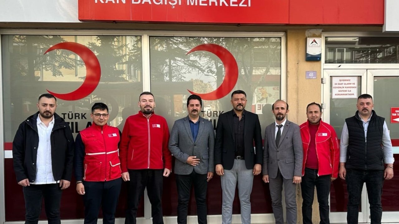 Ülkü Ocaklarından, Kızılay’a Kan Bağışına Destek Sözü