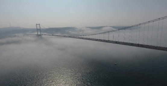 15 Temmuz Şehitler Köprüsü’nden kartpostallık görüntü