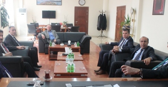 Defterdar Durusoy’dan Van TSO’ya ziyaret