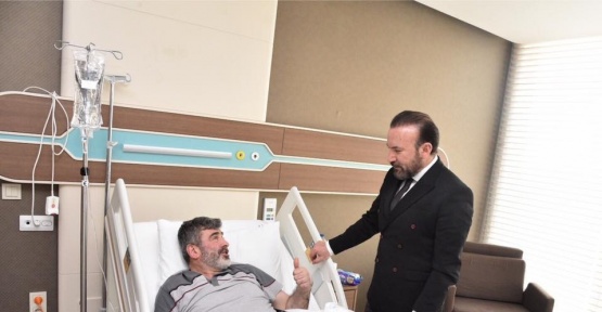 Başkan Doğan’dan Milletvekili Çakır’a geçmiş olsun ziyareti