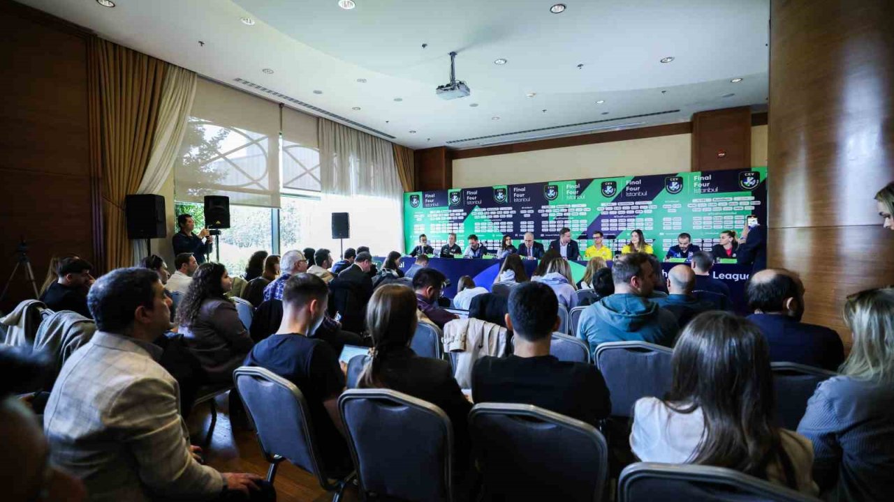 2025 Cev Şampiyonlar Ligi Dörtlü Finali’nin Basın Toplantısı Yapıldı