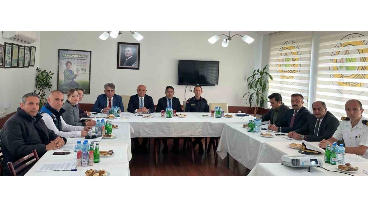 Marmaris’te 2025 Yılı Orman Yangınlarıyla Mücadele Komisyonu Toplandı