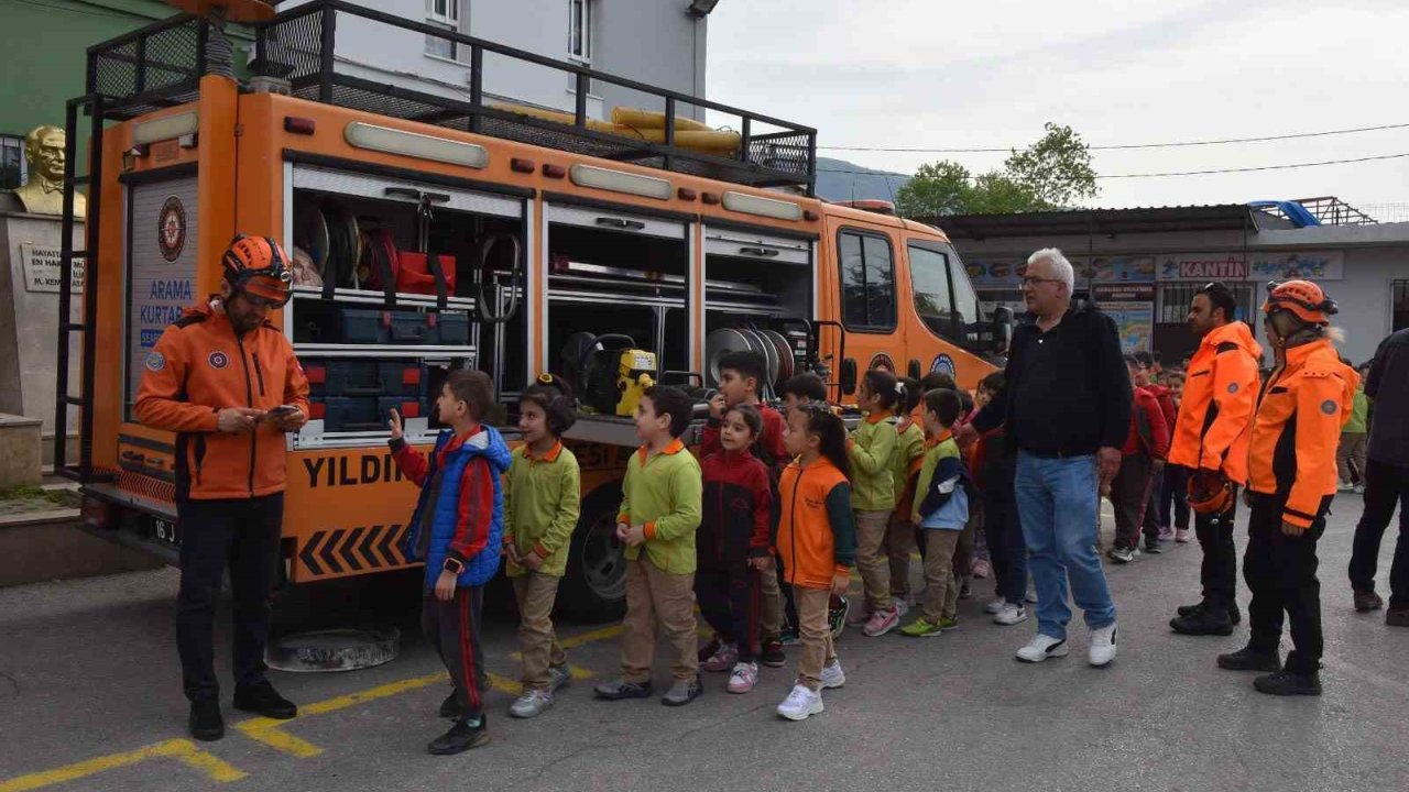 Yıldırım Beledisi’nden 6 Bin Öğrenciye Afet Eğitimi