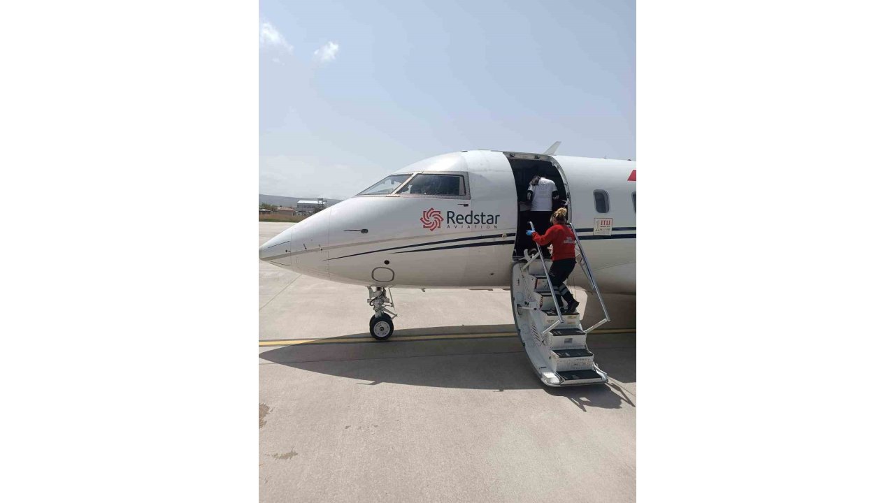 Kalp Hastası Bebek Uçak Ambulansla İstanbul’a Sevk Edildi