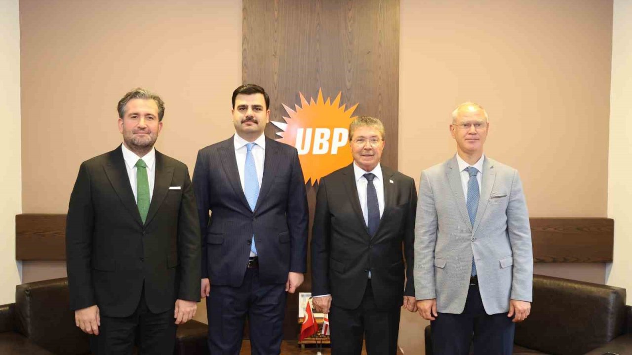 Ak Parti Genel Sekreteri İnan, Kktc Cumhurbaşkanı Tatar’ı Ziyaret Etti