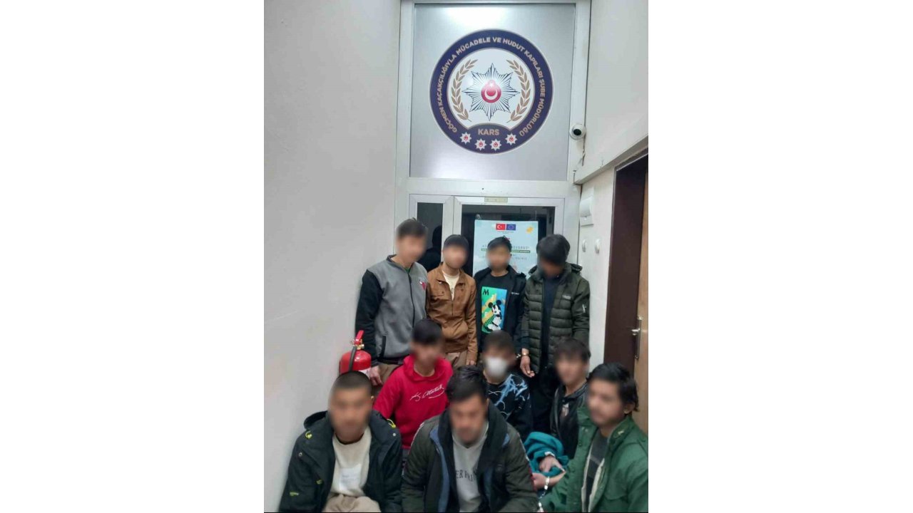 Kars’ta Düzensiz Göçmenlere Yönelik Uygulama Yapıldı