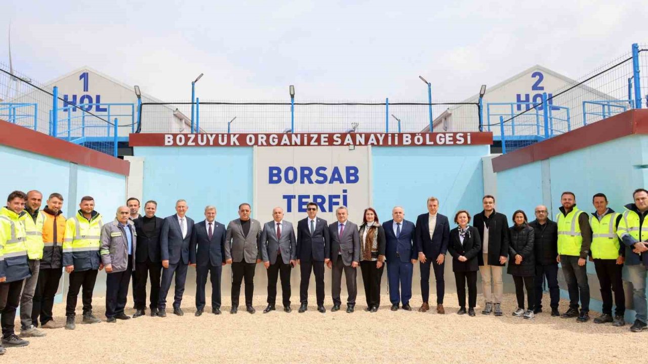 Türkiye’nin En Büyük Modern Terfi Binası Bozüyük Osb’de Açıldı