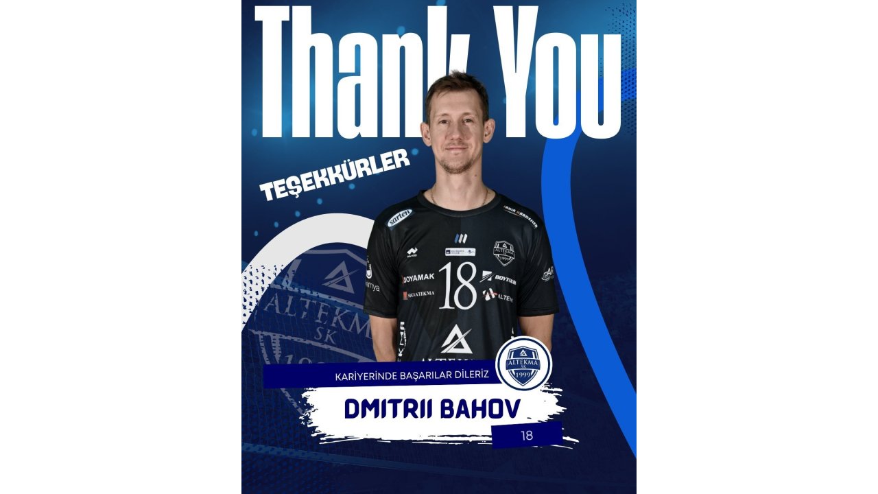 Altekma’da Dmitrii Bahov İle Yollar Ayrıldı