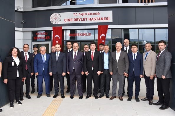 Vali Canbolat, Çine Devlet Hastanesi Yeni Hizmet Binasında İncelemelerde Bulundu