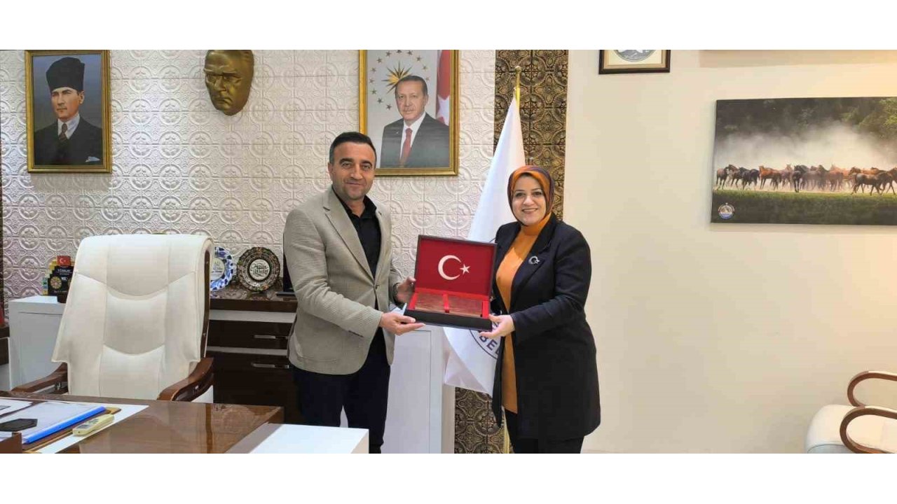 Ak Partili Ayşe Sula Köseoğlu’ndan Akçadağ Belediyesi’ne Ziyaret