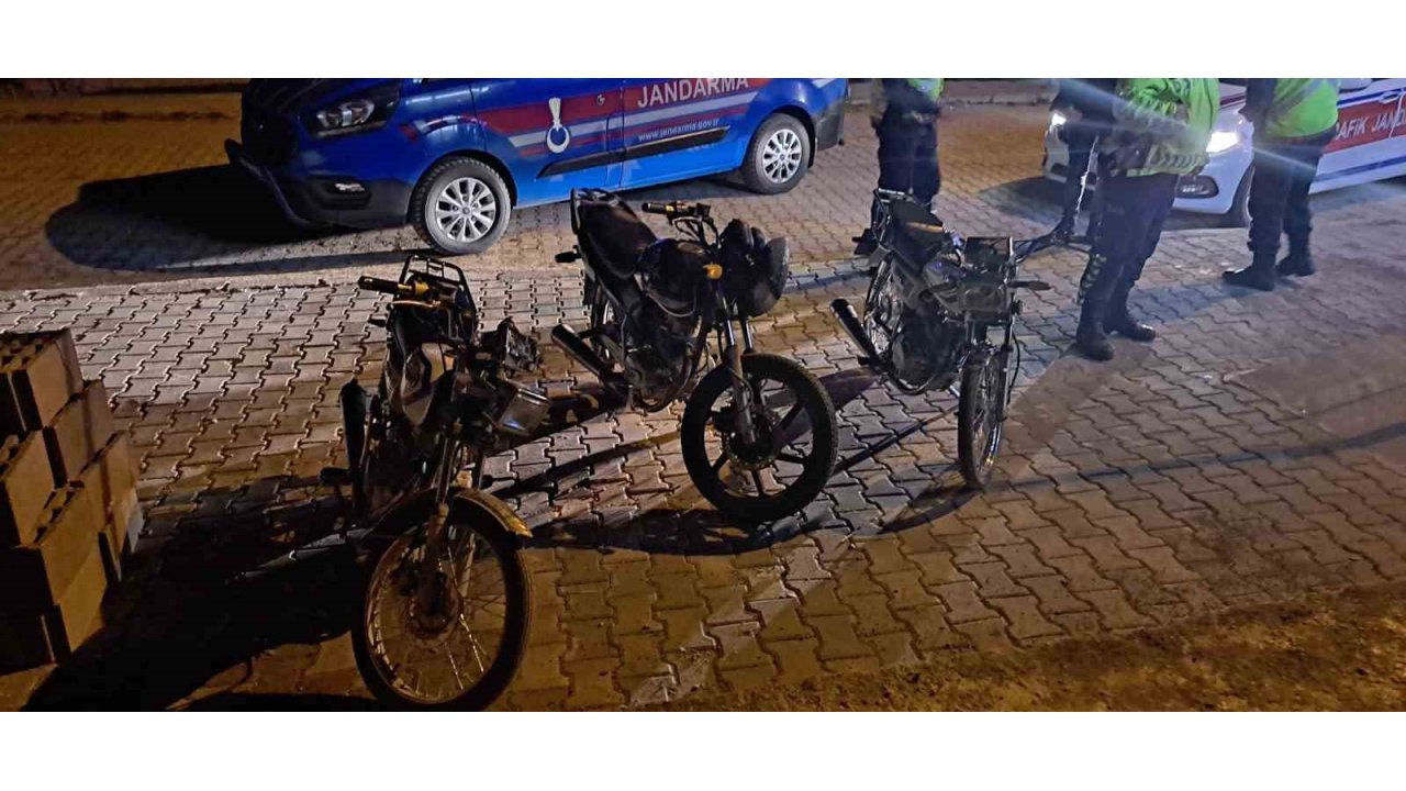 Kırşehir’de 3 Motosiklet Sürücüsüne 83 Bin 989 Lira Ceza
