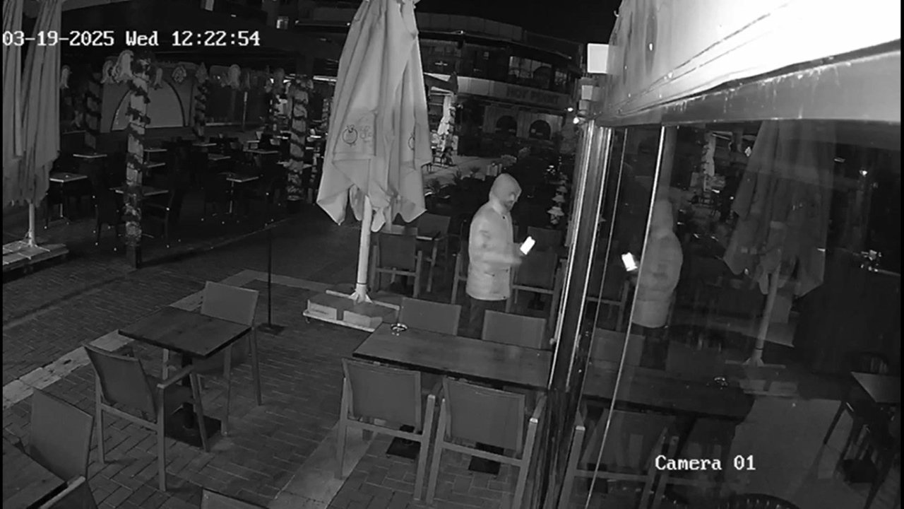 Çalıştığı İş Yerini Soyan Hırsız Kamerada: Çaldığı Para Kasasını Mezarlığa Gömdü